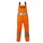 TECTOR Warn- und Forstschutz-Latzhose mit Schnittschutz "BIRKE" orange - 60 - 260 EN471 orange