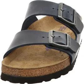 Birkenstock Arizona Weichbettung Naturleder geölt blau 38