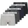 JACBASIC TRUNKS 7er Pack Schwarz Dunkelblau Grau M