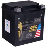Intact - Gel HVT-02 MOTORRADBATTERIE - Motorrad Batterie Perfekt für Harley Davidson & andere hubraumstarke 2-Zylinder. Bike-Power GEL-HVT-02, GYZ32HL, 12V Batterie, 32 AH, 445 A. 169x131x174mm