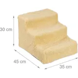 Famanu Hundetreppe Waschbar - 30x35x45 cm