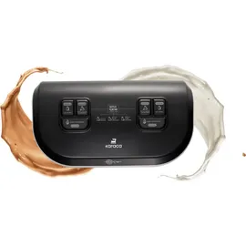 KARACA Hatır Hüps Duet Türkische Kaffeemaschine, Silber 1400W Kaffeevollautomat-Coffee Maker, Turkisch Kaffemachinen- Einfach Kaffee Traditional Kaffeekocher