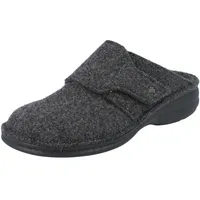 Finn Comfort FINN COMFORT Goms Damen Hausschuhe Clog grau Wollfilz Hausschuh Wechselfußbett 36 EU