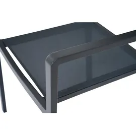 Siena Garden Leeds Stapelsessel 54 x 58 x 88 cm grau 2 St.