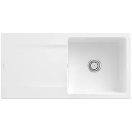 Villeroy & Boch Siluet 1000x510mm stone white + Handbetätigung