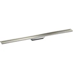 hansgrohe Drain Duschrinne 42523800 1000mm, Fertigset, frei im Raum, Edelstahl optic
