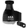 AXA basta Axa Dynamo Hr-traction Power Control 6v/3w Linkes Zubehörset - Black / Silver - One Size