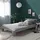 Homestyle4u 90 x 200 cm Grau