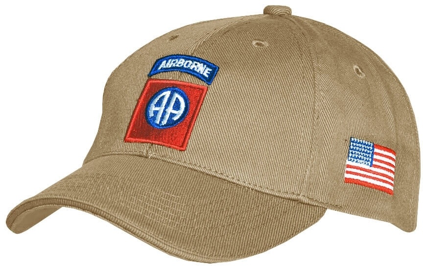 Fostex Baseball Cap 82nd Airborne sand