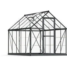 CANOPIA Harmony Gewächshaus Aluminium Grau Polycarbonatplatten 0,7 mm 5,63 m2