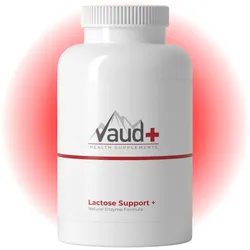 Vaud ® Lactose Support | Laktase Tabletten Enzym Kapseln Laktoseintoleranz Milchzucker Verdauung 180 St