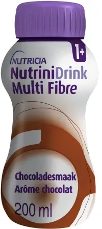 Nutricia NutriniDrink Multi Fibre Schokoladegeschmack Flasche 200ml