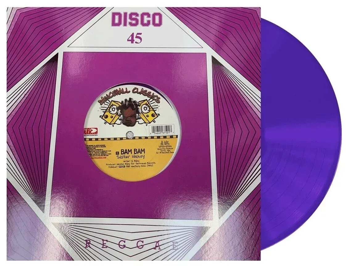 Bam Bam (Purple Colored Vinyl 12") - Sister Nancy. (LP)