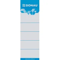 Donau Elektronik 20 DONAU Einsteck-Rückenschilder weiß für 7,5 cm