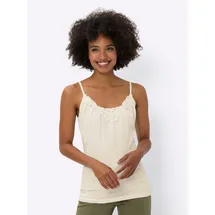 Heine Spitzentop in champagner | Gr.: 36