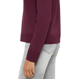 Betty Barclay Strickpullover mit Stehkragen Dunkel Aubergine 36