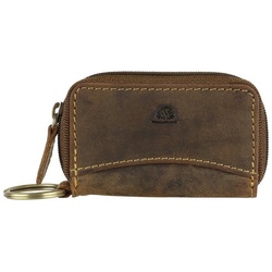 Greenburry Schlüsseltasche Vintage Leder Schlüsseletui Schlüsselmäppchen 1624-25