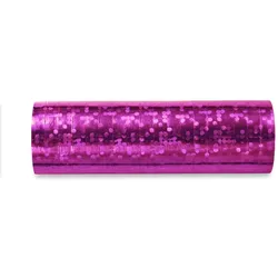 Glitzer Luftschlangen pink holografisch