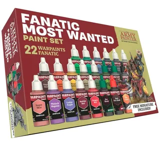 Army Painter Warpaints Fanatic: Most Wanted Paint Set