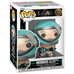 Funko - POP! - Loki (TV) - Mobius with TVA Temporal Core Suit Vinyl