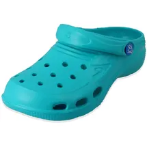 Beck Damen Clogs Wassersportschuh, Türkis, 41 EU