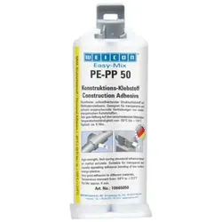 Easy-Mix PE-PP 50 | Kunstruktions-Klebstoff auf Methylacrylatbasis für spezielle Kunststoffe | 50 ml | transparent