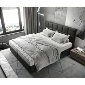 DeLife Dream-Fine 180 x 200 cm H3 anthrazit vintage