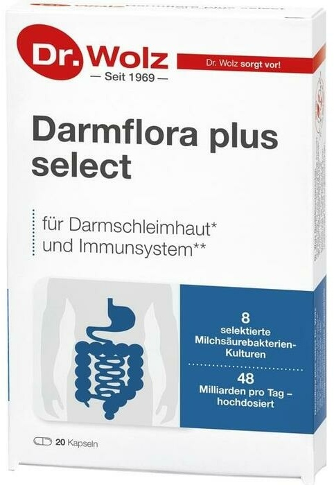 darmflora plus select dr. wolz zell gmbh