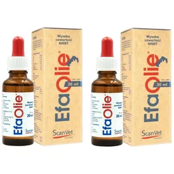 EFA Olie 2x30ml Natürliches Präparat zur Behandlung von Hautkrankheiten