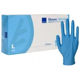 Abena Classic Nitril UH PF blau Gr. L, 1000 Stück