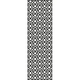 GROJA Designelement Abstract XL 180 x 60 cm Grau/Aluminium