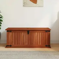 VidaXL Aufbewahrungstruhe 79x34x32 cm Akazie Massivholz
