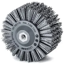 LESSMANN® Reinigungsbürste Rundbürste grau