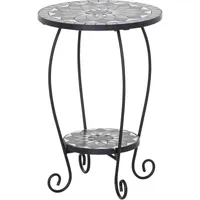 Siena Garden Blumenständer Como Ø40 x 60 cm Schwarz