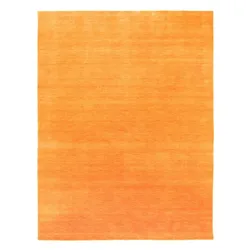 Morgenland Gabbeh Teppich - Loribaft Perser - Teppstar - orange - 350 x 250 cm - rechteckig