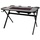 MCW Schreibtisch MCW-F11, Computertisch Jugend-Schreibtisch, Gaming 120x75cm MVG schwarz