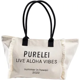 Purelei Live Aloha Vibes Shopper Baumwolle Beige