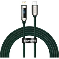 Baseus USB-C cable for Lightning Display PD 20W 2m (green)