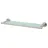 Testrut axentia Wand Glasregal, 116947, Neapel-Badablage-Glasablage für Bad, Küche und Wohnzimmer-Wandablage zum Bohren-Spiegelablage fürs Badezimmer, Edelstahl, 54 x 14 x 6 cm