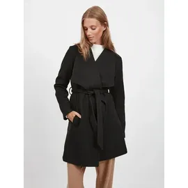 VILA VICOOLEY COLLAR BELT COAT - NOOS - 34