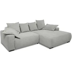 filippo Ecksofa Mio Stoff Steingrau