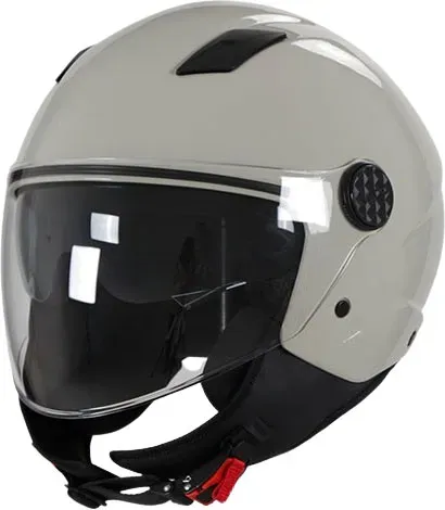 Vito Sarenta, casque ouvert - Blanc - XXL