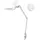 TOOLCRAFT 2148846 LED Lupenleuchte Vergrößerungsfaktor: 1.75 x, 2.25 x