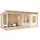 Alpholz Gartenhaus Carl-28 622x332cm natur (L1.1.00047.0)