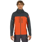 Karpos Lavaredo Rain EVO Jacke Herren Orange/Woodland Gray L
