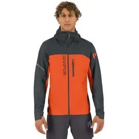 Karpos Lavaredo Rain EVO Jacke Herren Orange/Woodland Gray L