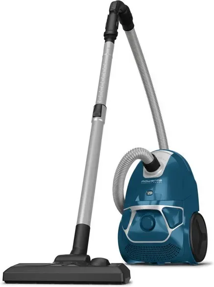 Rowenta Compact Power Bodenstaubsauger mit Beutel, Max. 900 W Motor, Niedriger Energieverbrauch, Kompaktes Design, Hohe Filtrierung, Großer Reinigungsradius, inkl. Parkett-Düse, Hygienischer Beutelwechsel, RO3950EA