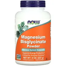 NOW Foods Magnesium Bisglycinate Pulver 227 g