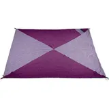Ticket to the Moon Travel Blanket Plum/Lavender One Size