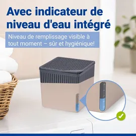 Wenko Raumentfeuchter Mod. Cube Beige